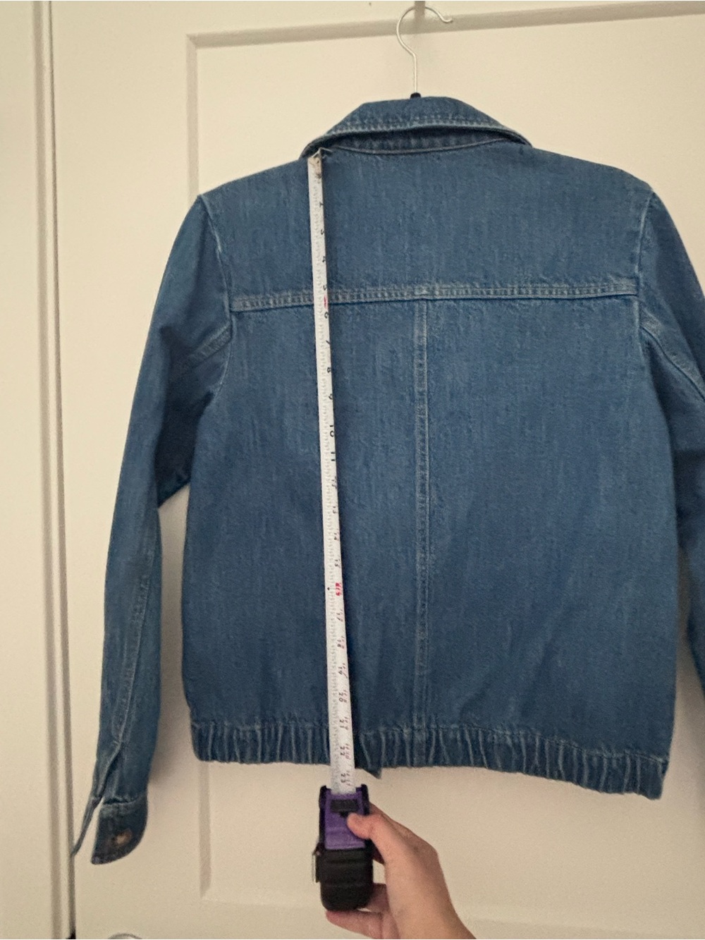 Sezane Blue Denim Jean Jacket - Picture 6 of 6